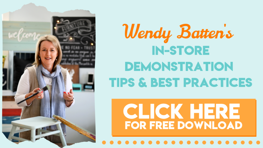 Here are my best tips for how to give a paint demonstration by Wendy Batten, Paintpreneur