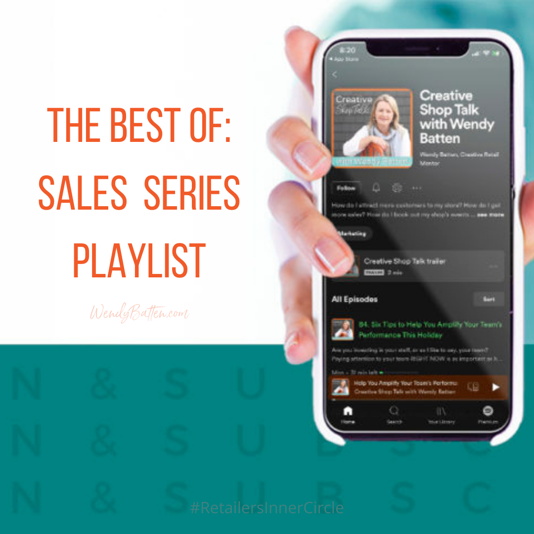 Sales Series - Creative Shop Talk playlist 